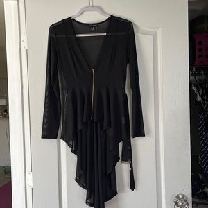 Long sleeve Hi-Lo Top